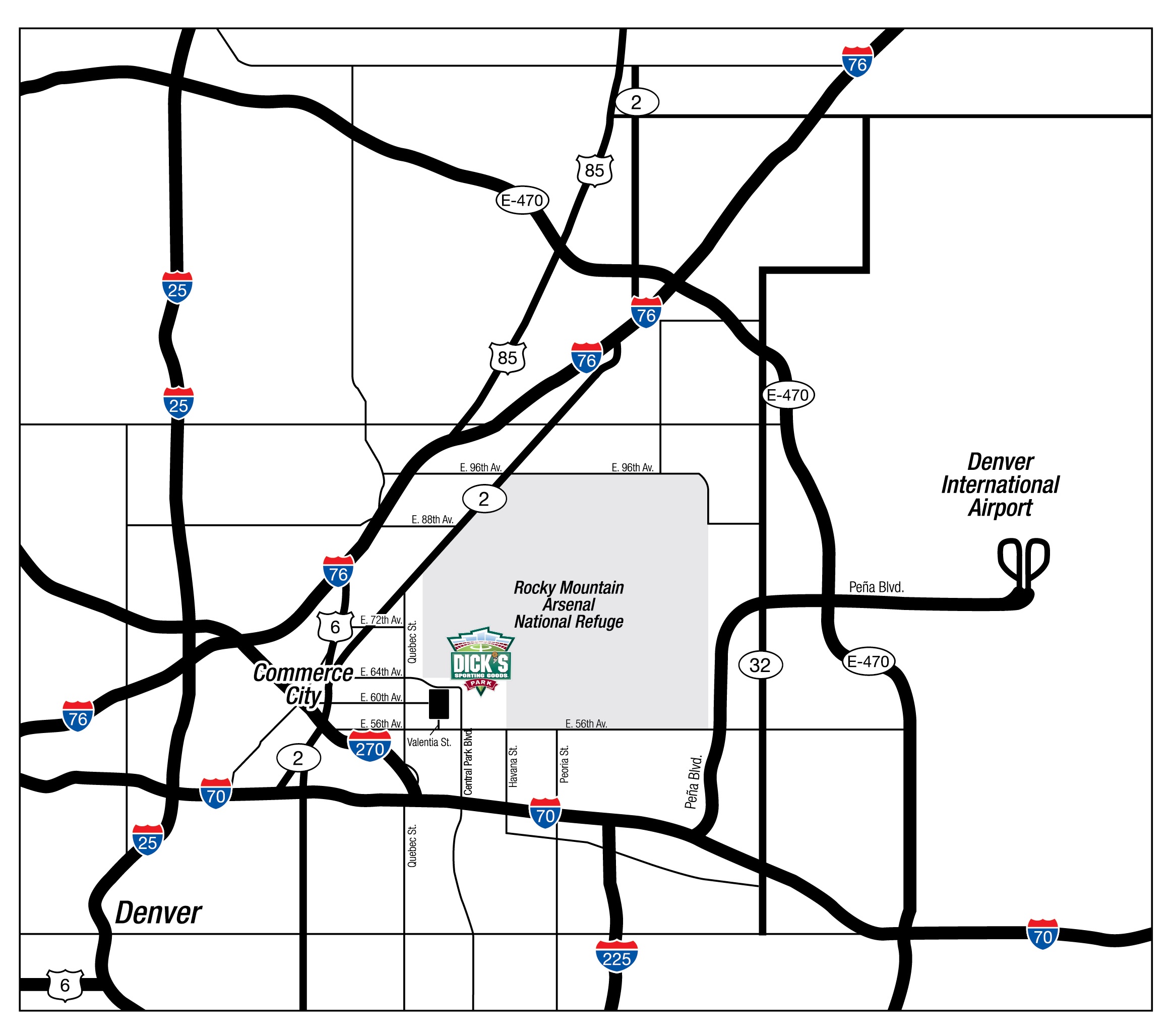 park loction map